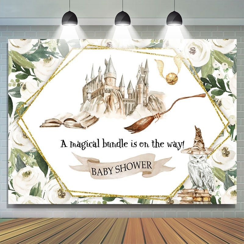 harry potter Birthday Banner Personalized Party Backdrop Decoration