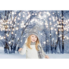 Lofaris Winter Scene Fireplace Christmas Party Backdrop