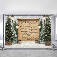 Lofaris Wish Merry Christmas Glitter Lights Bokeh Backdrops