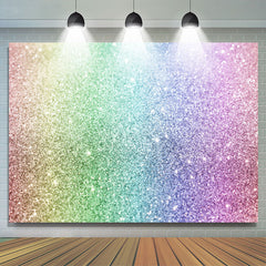 Lofaris Wonderful Rainbow Glitter Bokeh Backdrop for Party