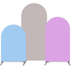 Lofaris Yellow Party Decor Double Sided Arch Backdrop Kit