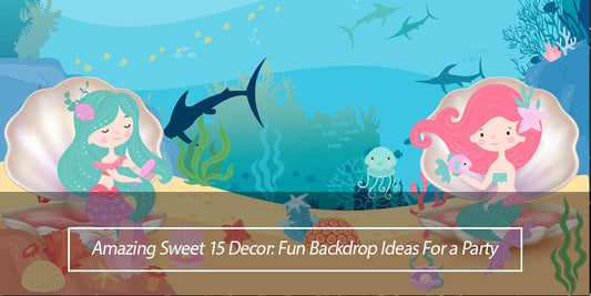 Amazing Sweet 15 Decor: Fun Backdrop Ideas For a Party - Lofaris