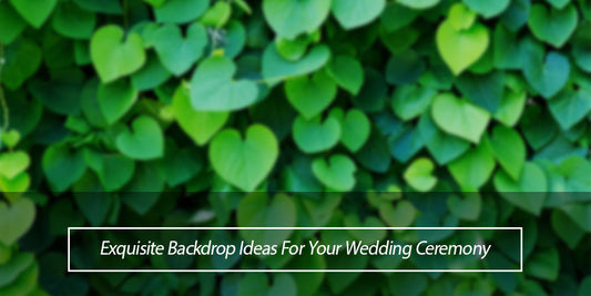 Exquisite Backdrop Ideas For Your Wedding Ceremony - Lofaris