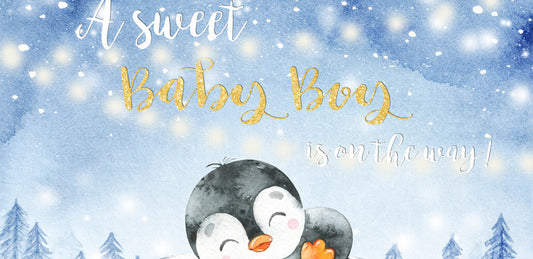 Gorgeous Funny Winter Baby Shower Ideas！