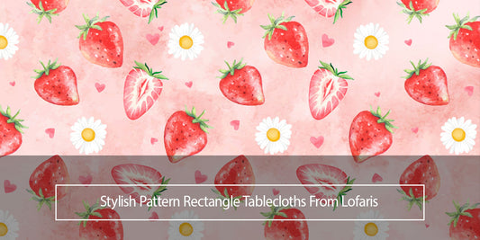 Stylish Pattern Rectangle Tablecloths From Lofaris