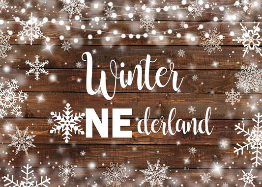 WINTER ONEDERLAND FIRST BIRTHDAY PARTY