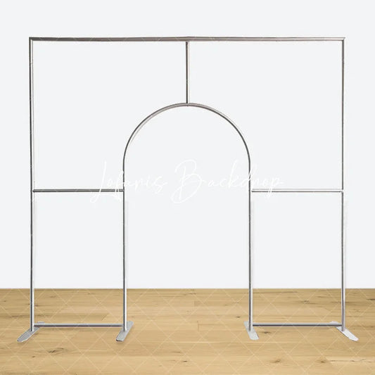 Lofaris 10x9FT Welcome Door Chiara Metal Stand for Party