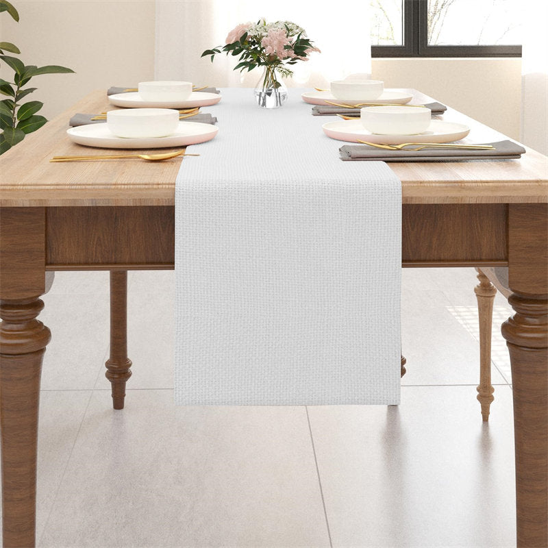 12x108 12X108 Inch Slubby Wrinkle Resistant Table Runner - Lofaris