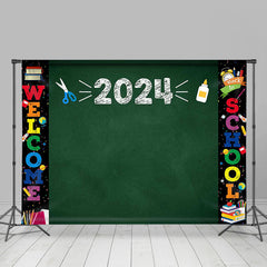 Lofaris 2024 Welcome Back To School Backdrop Banner For Party