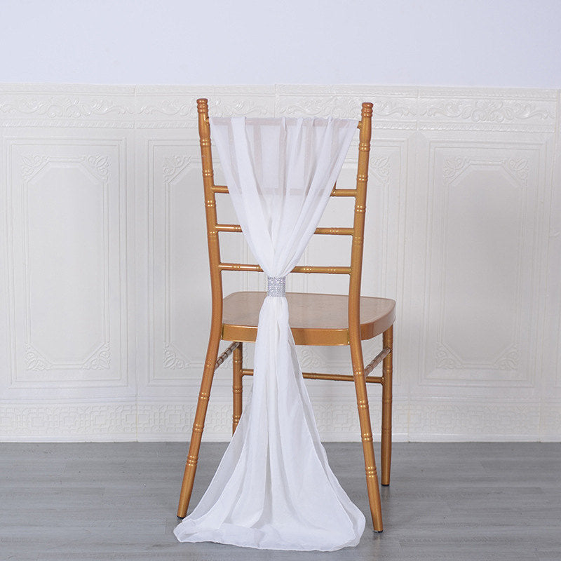 Lofaris 20X78 Inch Premium Chiffon Wedding Chair Sashes