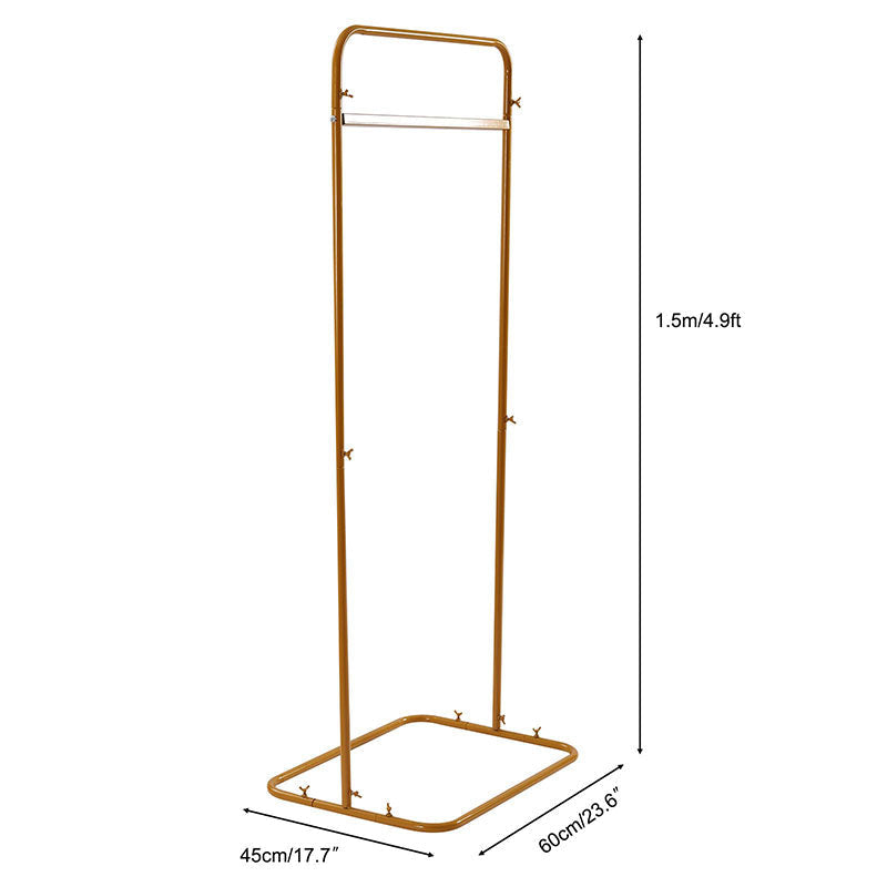 Lofaris 2X5FT Gold Metal Wedding Arch Frame Stand Holder