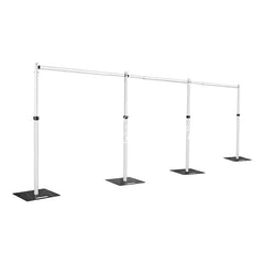 Lofaris 30x10FT Adjustable Pipe Drape Backdrop Stand for Event