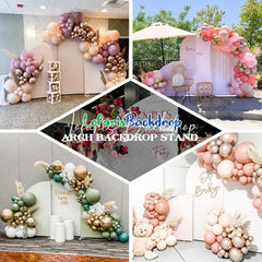 Lofaris 3x6FT Chiara Arch Frame Metal Stand for Party
