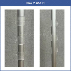 Lofaris 5 Pack Magic Clips to Attach Balloons Decor Backdrop Stand