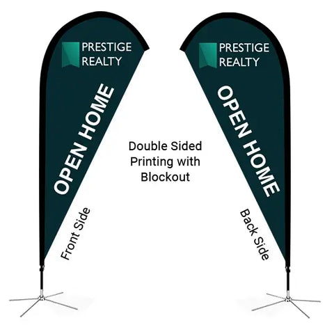 Single-Sided vs. Double-Sided Flag Printing