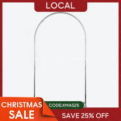 Lofaris (7 Day Delivery) Silver Wedding Backdrop Flower Arch Frame Party Decor