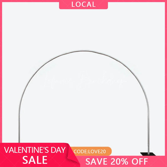 Lofaris (7 Day Delivery) Wide Arch 10x8ft Wedding Stand Balloon Semi-circle Frame