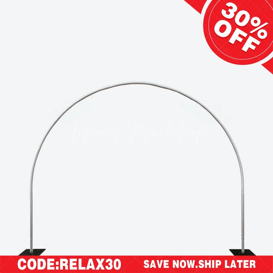 Lofaris (7 Day Delivery) Wide Arch 10x8ft Wedding Stand Balloon Semi-circle Frame