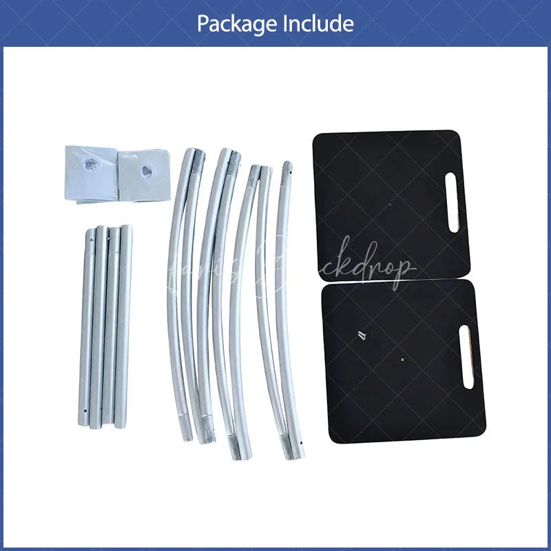 Lofaris (7 Day Delivery) Wide Arch 10x8ft Wedding Stand Balloon Semi-circle Frame