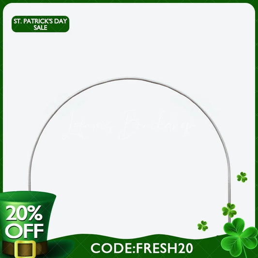 Lofaris (7 Day Delivery) Wide Arch 10x8ft Wedding Stand Balloon Semi-circle Frame