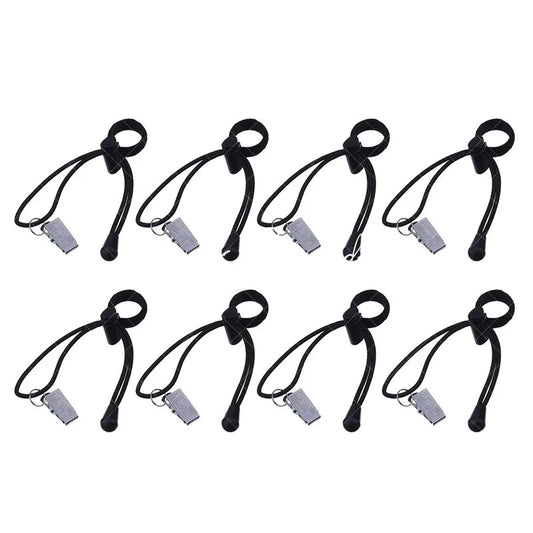 Lofaris 8 Pack Photo Backdrop Clips Holder With Elastic Band