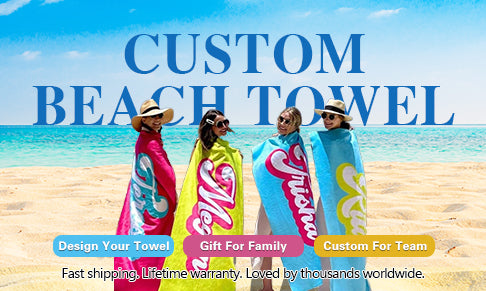 Custom Beach Towel 2024 mobile