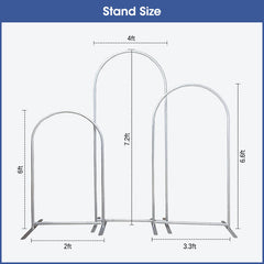 Yellow Party Decor Double Sided Arch Backdrop Kit