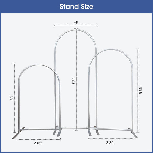 Santa Claus Elf Snowman Christmas Arch Backdrop Kit