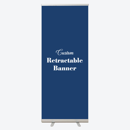 Lofaris Custom Photo Text Retractable Banner for Event Business