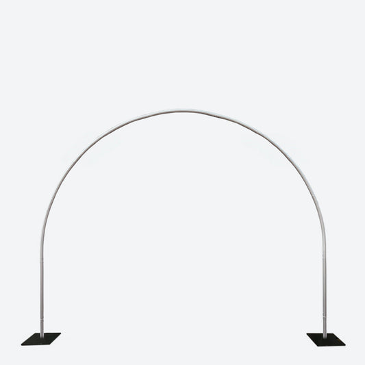 (7 Day Delivery) Wide Arch 10x8ft Wedding Stand Balloon Semi-circle Frame