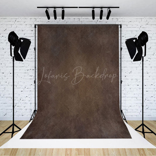 Lofaris Abstract Brown Wall Old Master Photo Booth Backdrop