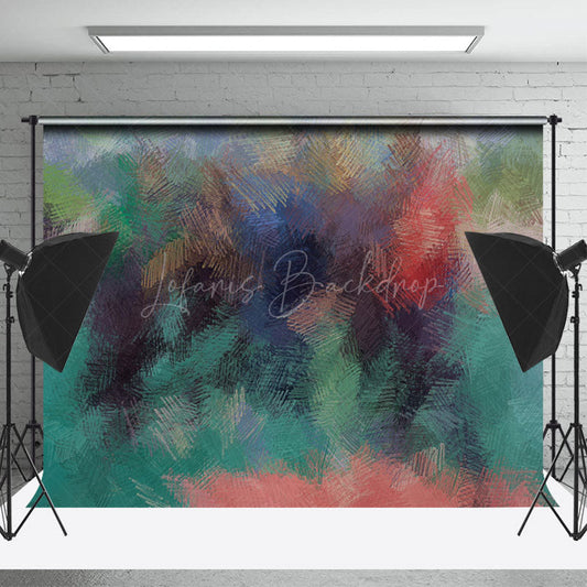 Lofaris Abstract Colorful Graffiti Wall Photo Shoot Backdrop