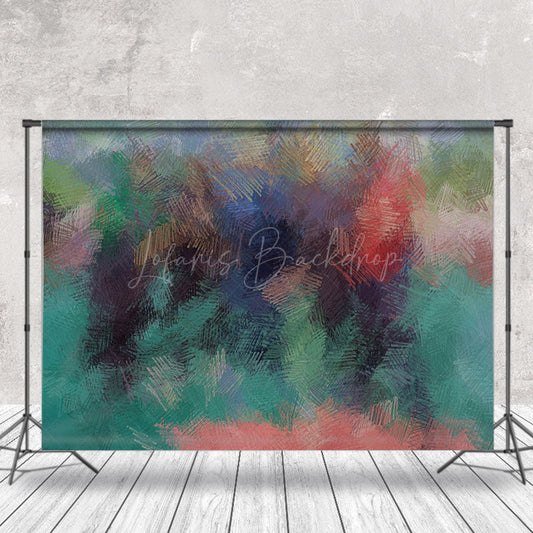 Lofaris Abstract Colorful Graffiti Wall Photo Shoot Backdrop