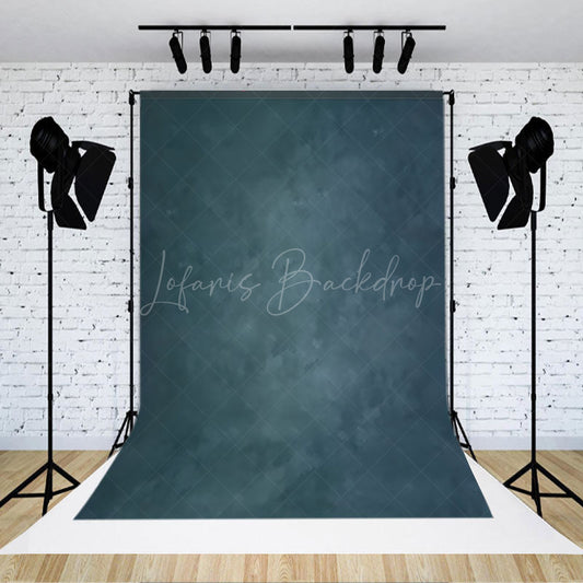 Lofaris Abstract Dark Navy Blue Old Master Photo Backdrop
