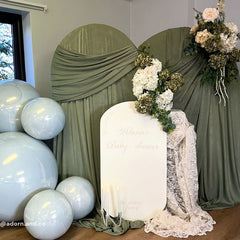 White Inflatable Mirror Ball Giant Balloon for Decor