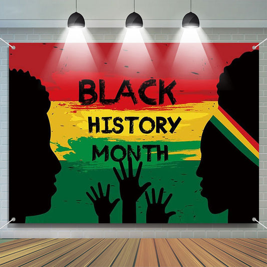 Lofaris African Emancipation Black History Month Backdrop