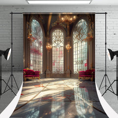 Lofaris Arches Window With Floor Interior Sweep Backdrop