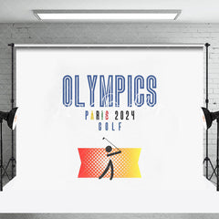 Lofaris Athlete Paris 2024 Golf Sport Olympic Games Backdrop