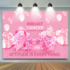 Lofaris Attitude Is Everything Breast Cancer Month Backdrop