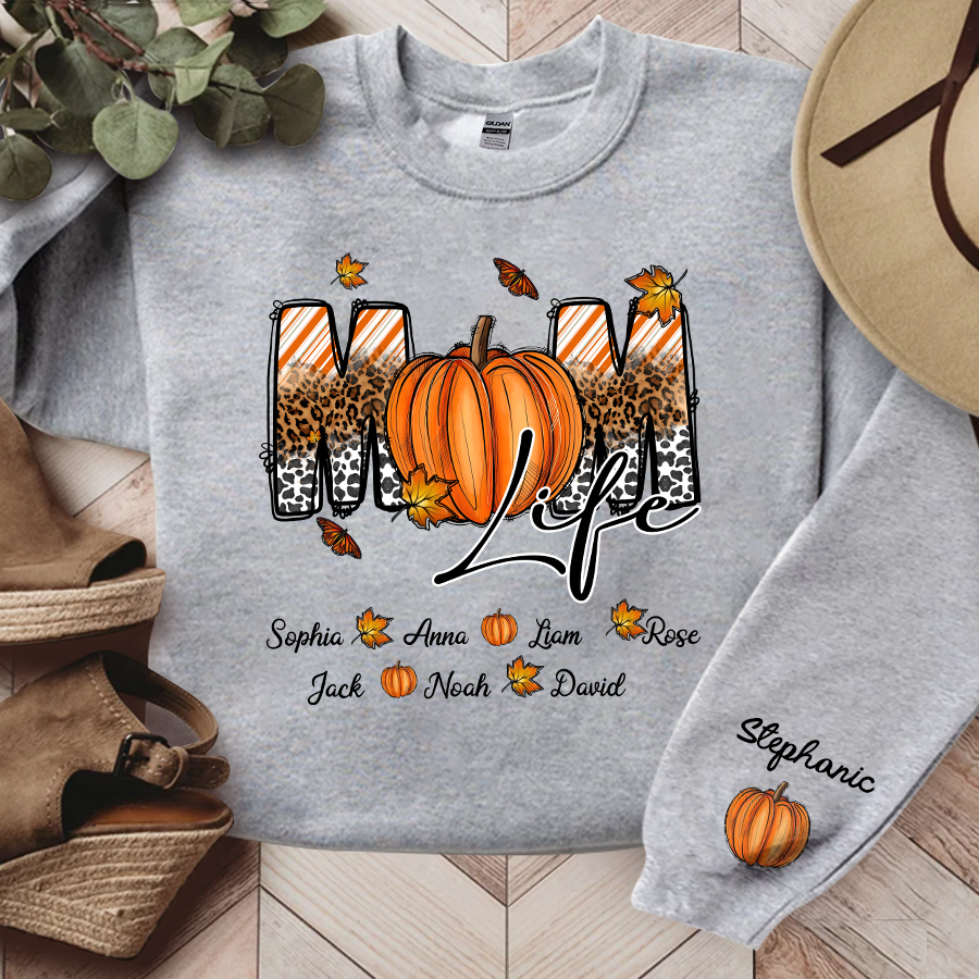 Mom life leopard sweatshirt 2025