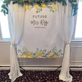 lofaris wedding backdrop