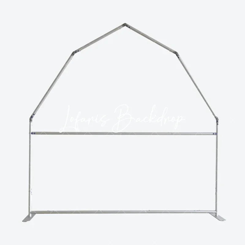 Lofaris Rustic Pink Barn Door Arch Party Decor Backdrop