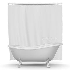 Lofaris Bathroom Tub Cow Bubble Green Plant Shower Curtain