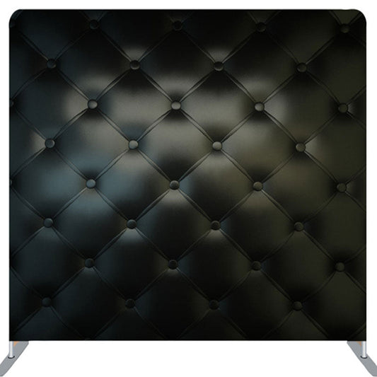 Lofaris Black Leather Sofa Style Fabric Backdrop For Decoration