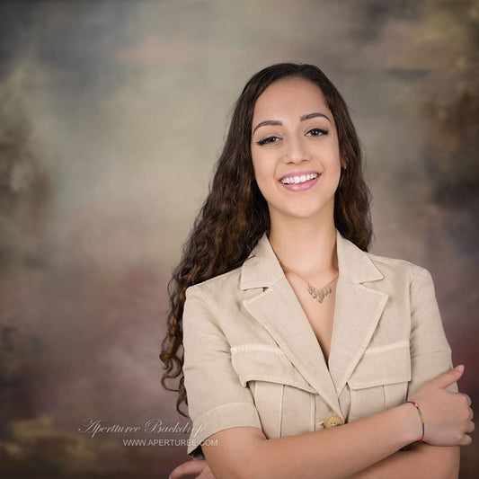 Lofaris Black Pink Old Master Fine Art Portrait Backdrop