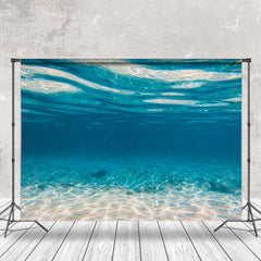 Lofaris Blue Clear Seawater Texture Backdrop For Photography