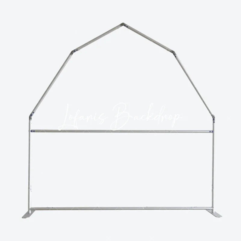 Lofaris Blue Farm Barn Birthday Party Arch Backdrop