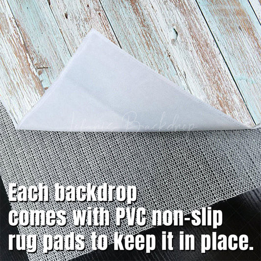 Lofaris Blue White Paint Wooden Floor Backdrop For Photo