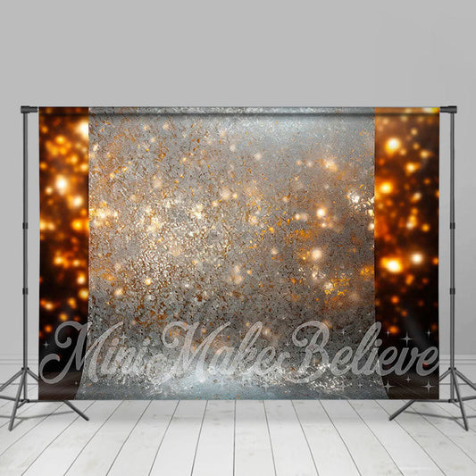 Lofaris Bokeh Golden Glitter Scrub Photography Backdrop