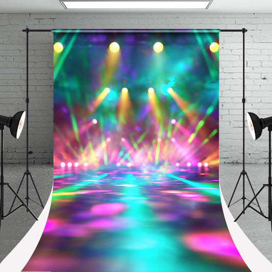 Lofaris Bokeh Light Stage Sweep Backdrop For Photo Shoot